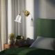 Aplice, corpuri de iluminat pentru pereti - Aplica de perete design floral romantic Mughetto