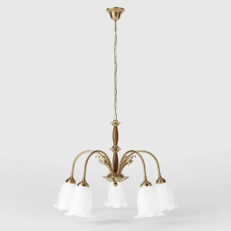 Candelabre, Lustre - Candelabru design floral romantic Mughetto