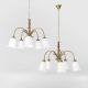 Candelabre, Lustre - Candelabru design floral romantic Mughetto