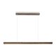Pendule, Lustre suspendate - Lustra LED suspendata design scandinav Ilgas lemn maro