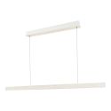 Lustra LED suspendata design scandinav Ilgas lemn alb