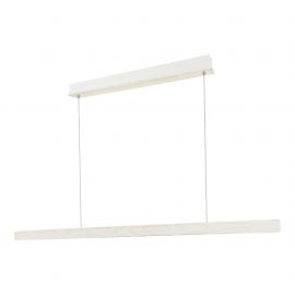 Pendule, Lustre suspendate - Lustra LED suspendata design scandinav Ilgas lemn alb