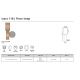 Lampadare - Lampadar textil design modern Izara 110cm bej