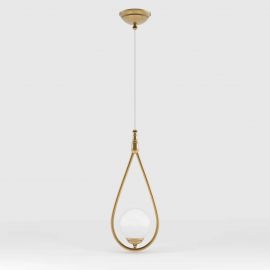 Pendule, Lustre suspendate - Pendul din alama in forma de lacrima Iside