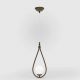 Pendule, Lustre suspendate - Pendul din alama in forma de lacrima Iside