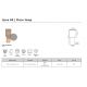Lampadare - Lampadar textil design modern Izara 60cm bej