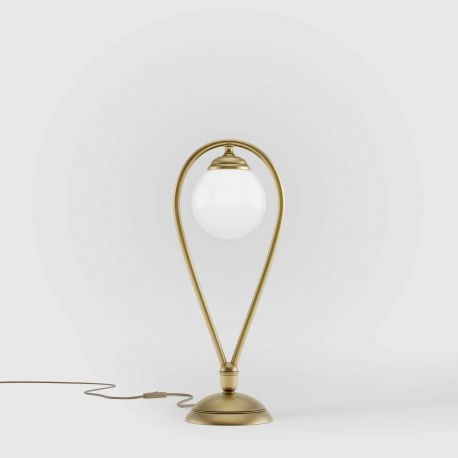 Veioze - Veioza, Lampa de masa din alama in forma de lacrima Iside