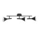 Plafoniere cu spoturi, Spoturi aplicate - Plafoniera design nordic modern Kelvis 3L
