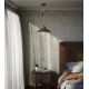 Pendule, Lustre suspendate - Lustra din alama industria style cu scripete Alice