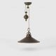 Pendule, Lustre suspendate - Lustra din alama industria style cu scripete Alice