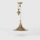 Pendule, Lustre suspendate - Lustra din alama industria style cu scripete Alice