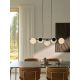 Pendule, Lustre suspendate - Lustra suspendata design modern Lilly negru 5L