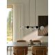 Pendule, Lustre suspendate - Lustra suspendata design modern Lilly negru 5L