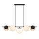 Pendule, Lustre suspendate - Lustra suspendata design modern Lilly negru 5L