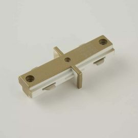 Accesorii iluminat - Accesoriu, Conector Mini Joiner auriu pentru sinele Track Project Collection