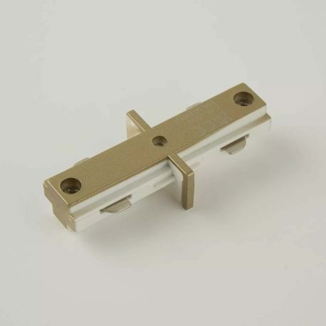 Accesorii iluminat - Accesoriu, Conector Mini Joiner auriu pentru sinele Track Project Collection
