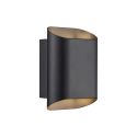 Aplica de perete iluminat exterior IP54 Nico 22 Round Maxi negru