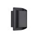 Aplice, corpuri de iluminat pentru pereti - Aplica de perete iluminat exterior IP54 Nico 22 Round Maxi negru