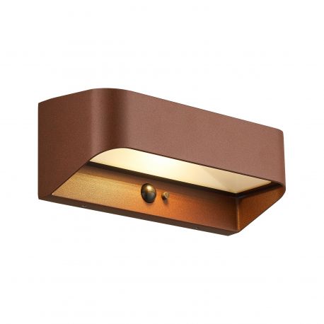 Aplice - Aplica LED de exterior solara cu senzor IP54 Marcellio maro