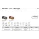 Aplice - Aplica LED de exterior solara cu senzor IP54 Marcellio maro