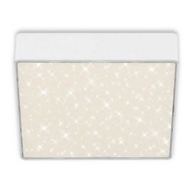 Mini Plafoniera LED alb cu efect starlight STAR SKY 15x15cm