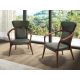 Scaune - Scaun cu brate LUX design italian, Piele Sintetica Verde Inchis