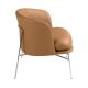 Fotolii - Fotoliu LUX design italian, Piele Sintetica Maro