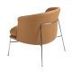 Fotolii - Fotoliu LUX design italian, Piele Sintetica Maro