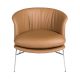 Fotolii - Fotoliu LUX design italian, Piele Sintetica Maro