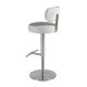Scaune Bar - Scaun de bar pivotant cu inaltime reglabila Stool gri deschis