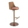 Scaun de bar pivotant cu inaltime reglabila Stool maro