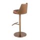 Scaune Bar - Scaun de bar pivotant cu inaltime reglabila Stool maro