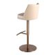 Scaune Bar - Scaun de bar pivotant cu inaltime reglabila Stool crem