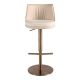 Scaune Bar - Scaun de bar pivotant cu inaltime reglabila Stool crem