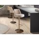 Scaune Bar - Scaun de bar pivotant cu inaltime reglabila Stool crem