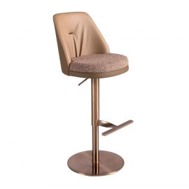 Scaune Bar - Scaun de bar pivotant cu inaltime reglabila Stool maro