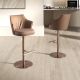 Scaune Bar - Scaun de bar pivotant cu inaltime reglabila Stool maro