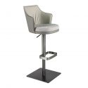 Scaun de bar pivotant cu inaltime reglabila Stool gri