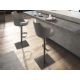 Scaune Bar - Scaun de bar pivotant cu inaltime reglabila Stool gri