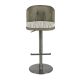Scaune Bar - Scaun de bar pivotant cu inaltime reglabila Stool verde inchis