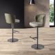 Scaune Bar - Scaun de bar pivotant cu inaltime reglabila Stool verde inchis
