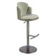 Scaun de bar pivotant cu inaltime reglabila Stool verde inchis