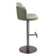 Scaune Bar - Scaun de bar pivotant cu inaltime reglabila Stool verde inchis