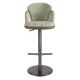 Scaune Bar - Scaun de bar pivotant cu inaltime reglabila Stool verde inchis
