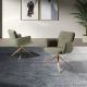 Scaune - Scaun modern pivotant Olive green
