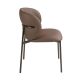 Scaune - Scaun modern design italian, Piele Sintetica Maro