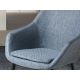 Scaune - Scaun modern design italian tesatura Gri Albastrui
