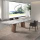 Mese extensibile - Masa extensibila design LUX Porcelain Marble 180-260cm