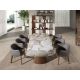 Mese extensibile - Masa extensibila design LUX Porcelain Marble 180-260cm
