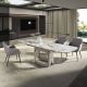 Mese extensibile - Masa extensibila design LUX Porcelain Marble 180-260cm